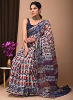 Cotton Multi Colour  Digital Printed Saree